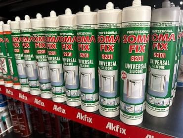 силикон строительный: Универсальный силиконовый герметик SOMA FIX S201 - Профессиональная — 1