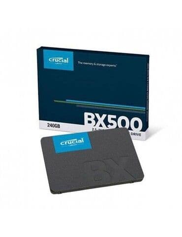 ремонт hdd: Накопитель, Новый, Crucial, SSD, 256 ГБ, 2.5" — 1