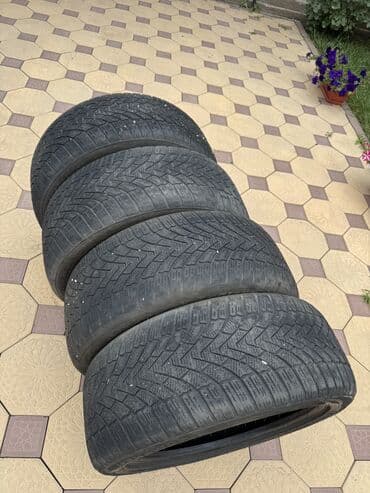 колпаки r17: Шины 245 / 45 / R 18, Зима, Б/у, Комплект, Легковые, Китай — 4