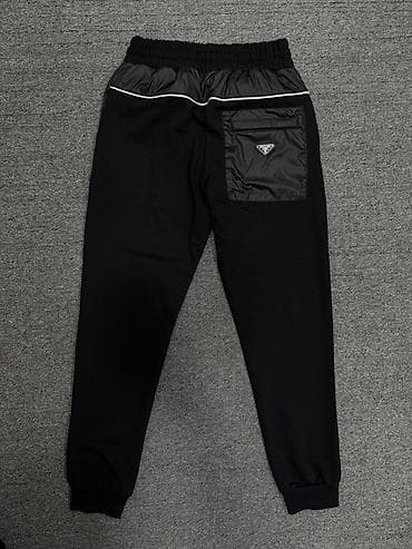 zara: Мужской спортивный костюм, M, L, XL, Prada, Новый, цвет - Черный, Самовывоз — 8