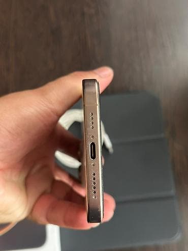 iphone 15 max: IPhone 16 Pro Max, Б/у, 256 ГБ, Золотой, Коробка, 92 % — 5