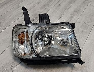 Передняя правая фара Honda 2003 г., Б/у, Оригинал, Япония
