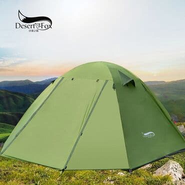 где можно купить палатку для отдыха: Палатки двухслойные Desert Fox Лёгкие Компактные Ветроустойчевые — 3