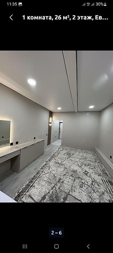 Недвижимость: 1 комната, 25 м², 108 серия, 2 этаж, Евроремонт — 2