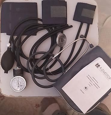 Медициналык кийим: Механический тонометр с фонендоскопом «Адьюотор» (анероидного типа) — 1