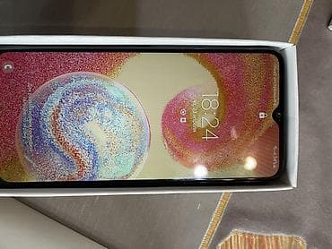Samsung Galaxy A04e, 32 ГБ, цвет - Черный, 2 SIM