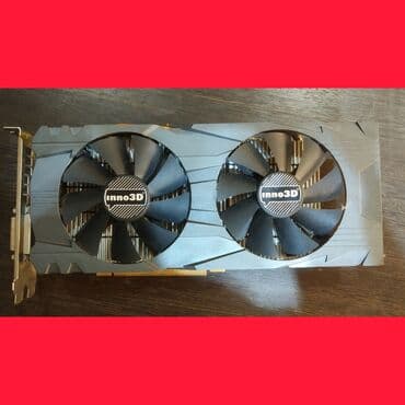 видеокарты inno3d: Видеокарта, Б/у — 1
