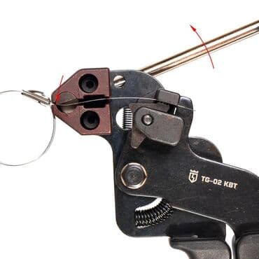 инструменты для стяжки: КВТ - Инструмент для монтажа стальных стяжек TG-02, серия "ПРОФИ" от — 1