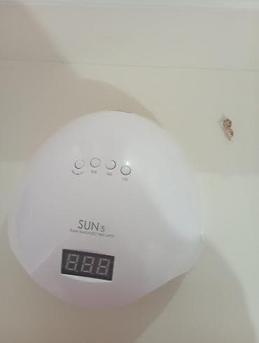 Аталышы: SUN5 UV/LED лампа сатылат, абалы жакшы Сүрөттөмө: SUN5 UV/LED