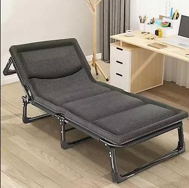 Раскладушка, Новый, С матрасом