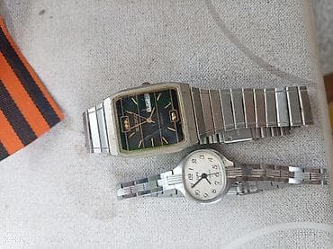 часы на палец: Классические часы часы, Seiko, Советские (СССР), Мужские, Б/у — 1