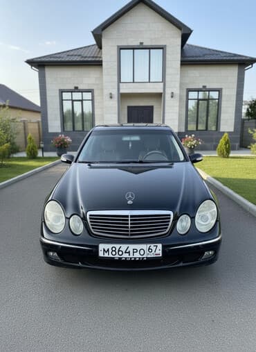 шины разноширокие: Mercedes-Benz E-Class: 2002 г., 2.6 л, Автомат, Бензин, Седан — 1