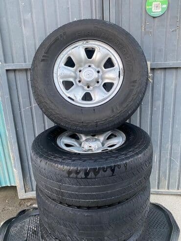 грузовик сапок: Диски R 17 Toyota, Комплект, отверстий - 6, Б/у — 3