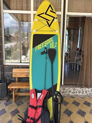 коньки ош: Надувной SUP‑борд Freesoul 11.2 - Размер: 11.2’ (примерно 340 см) — — 4
