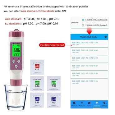 Кычкылтек концентратору: Солемер ph meter 7в1 #pHметр #измерительpH #анализводы — 2