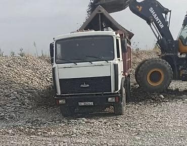 aiphone 5: Самосвал МАЗ (белый кабина, красный кузов). Основные характеристики — 2