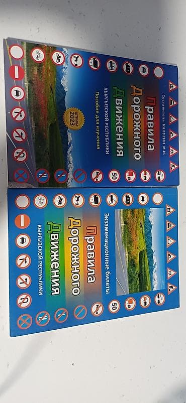 Комикстер жана манга: Комплект из двух книг «Правила дорожного движения Кыргызской — 1