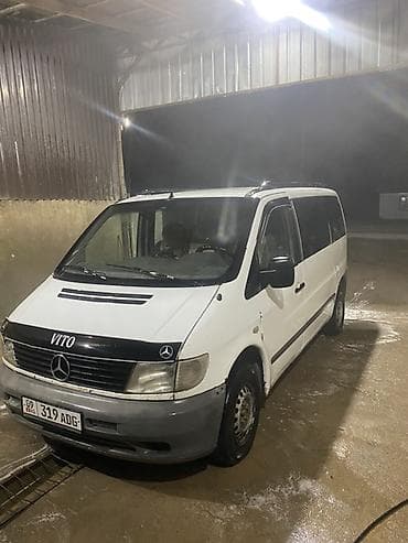 белый скутер: Mercedes-Benz Vito: 2003 г., Механика, Дизель, Минивэн — 2
