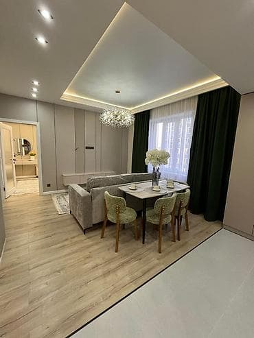 Квартиры: 2 комнаты, 47 м², Элитка, 6 этаж, Дизайнерский ремонт — 4