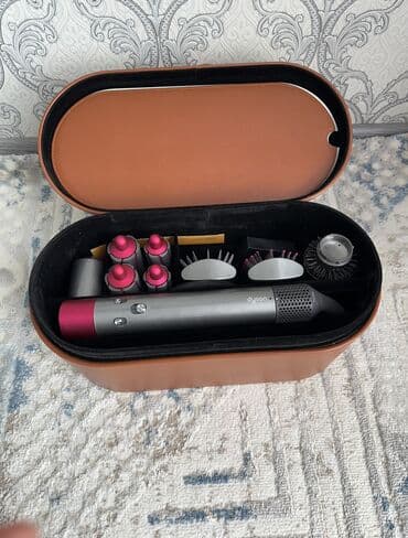 Мультистайлер 210 °С и более, Для волнообразной укладки, Для выпрямления, Круглая щетка