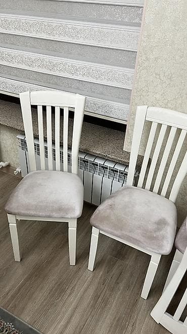 ножи: Кухонный стол и стул, цвет - Коричневый — 3