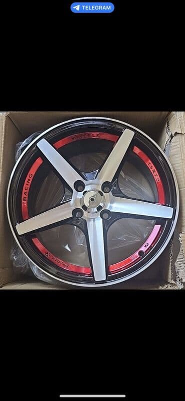диски и шины на ваз: Диски R 14 Vossen, Комплект, отверстий - 4, Б/у — 5