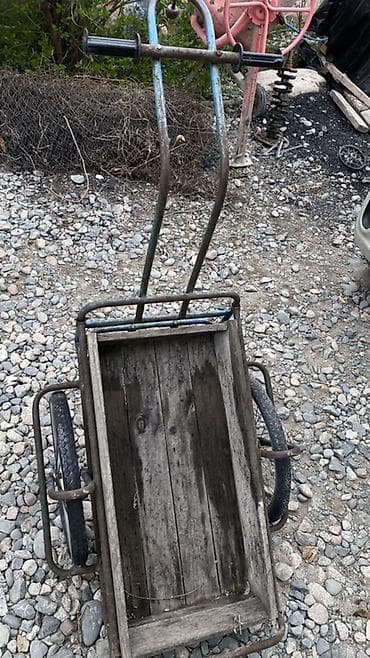 мангал с навесом: Садово-строительная тачка и тележка, Двухколесная — 4