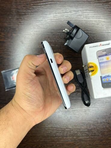 лампа телефон: Huawei Ascend D1, Жаңы, 4 ГБ, түсү - Ак, 1 SIM — 3