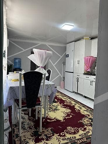 простой: Продается дом в Кызыл Аскере (ул. Орозова), участок 2,2 сотки(полдома) — 7
