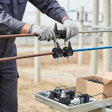 Изолированные прокалывающие зажимы предназначены для соединения и