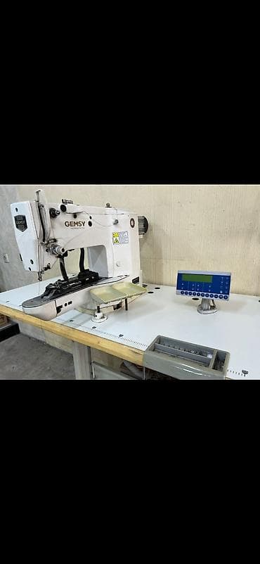 Петельные машинки: Промышленная петельная швейная машина GEMSY (автомат) - Тип: автомат — 3
