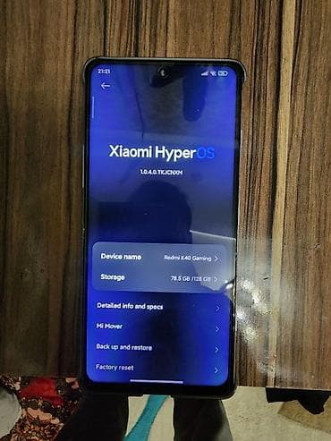 xs max: Redmi, Redmi K40 Gaming, Б/у, 128 ГБ, цвет - Серебристый, 2 SIM — 4