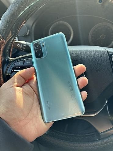 OnePlus: Redmi, Redmi Note 10, Б/у, 64 ГБ, цвет - Зеленый, 2 SIM — 1