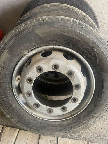 шины бу бишкек оптом: Колеса в сборе 315 / 60 / R 22,5, Комплект, Грузовики/Автобусы, Железные — 2
