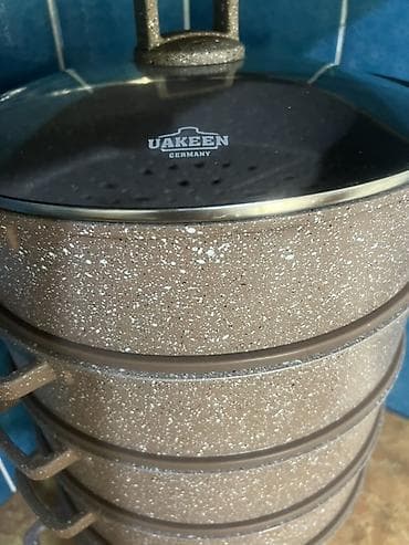 wifi usb: Пятисекционная казан-мантышница UAKEEN Germany - Материал: литой — 2