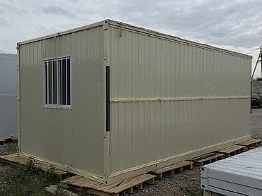 восток пять: Модульный домик 6×3 м (18 м²) Готов к эксплуатации. Каркасная — 4