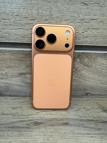 чехол pixel 6: IPhone 17 Pro, Б/у, 256 ГБ, Оранжевый, В рассрочку, 100 % — 1