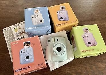 FUJIFILM instax mini 12 — моментальная камера формата mini lalafo.kg да FUJIFILM instax mini 12 — моментальная камера формата mini