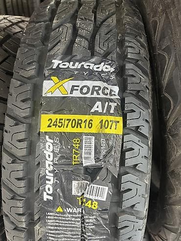70: Шины 245 / 70 / R 16, Лето, Новый, Комплект, Внедорожные (АТ/МТ), Китай, Tourador — 1