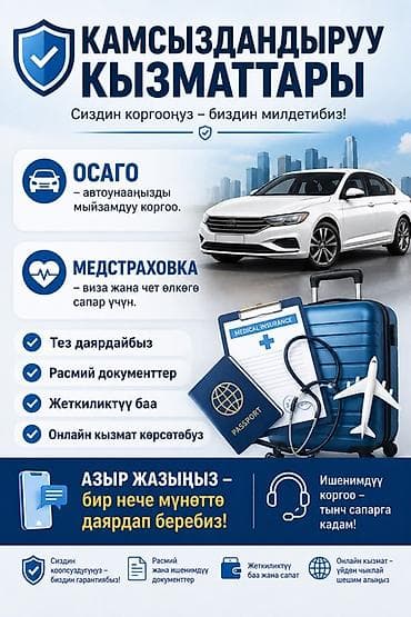 Кызматтар: Визовые и страховые услуги для путешествий и поездок Что предлагаем — 2