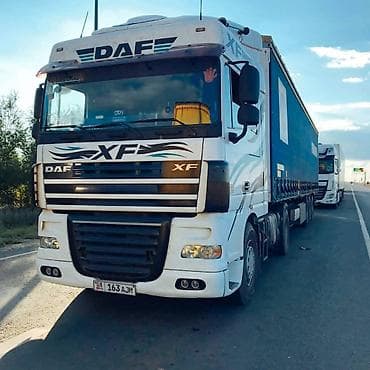 forester 2004: Тягач, DAF, 2000 г., Тентованный — 6