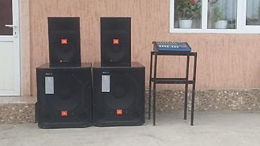 аудио адаптер: Профессиональный звуковой комплект JBL Состав: - 2 топа JBL — 2