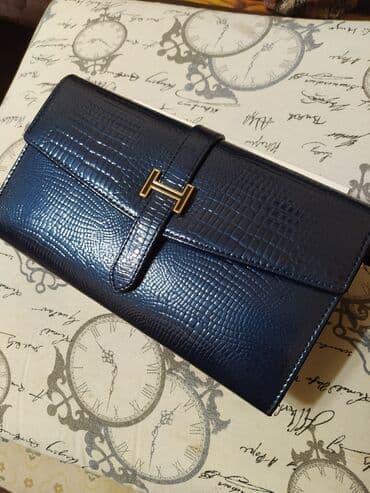 сумка для документов: Продаю шикарный кожаный клатч -кошелек-сумочка,шикарный — 12