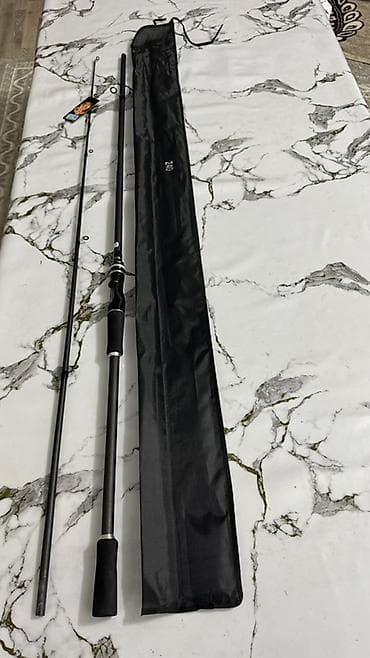 набор химика: Спиннинговое удилище (двухчастное), длина 2,40 м - Строй: быстрый — — 6