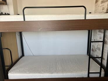 кухонный шкаф с раковиной: Кровать двухъярусная в отличном состоянии продается без матрасов — 2
