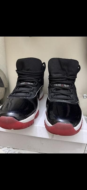 Мырзалардын бут кийими: Кроссовки Air Jordan 11 Retro “Bred” (арт. 37) - Размер: US 11 / UK — 3
