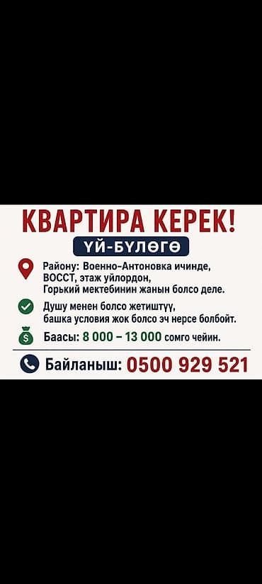 Квартиры: Сниму квартиру — 1