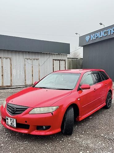 чон арыке: Mazda 6: 2002 г., 2.3 л, Автомат, Бензин, Универсал — 3