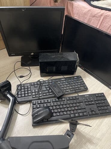 монитор бу hdmi: Набор компьютерной и ТВ‑техники, аксессуары и кабели Состав: - Два — 2