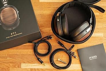 Полноразмерные, Fiio, Б/у, Проводные, Студийные